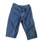 Calvin Klein Elastic Waist Jeans Boys Size 6 Denim Blue Straight Ck 