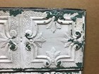 Antique Tin Ceiling 2  X 2  Shabby White Tile 24  Sq Chic Vintage Old 1556-23b