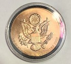 Pope John Paul Ii 2000 U s  Congress Commemorative Stamp Round