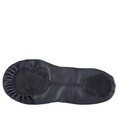 Black Soft Leather Ballet Shoes ballet Slippers dance Shoes For Girls Women Sz37
