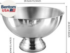 12l Premium Large Size Ice Bucket  Stainless Steel Champagne Bucket For Parties