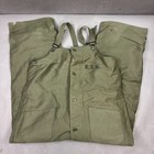 Us Navy Deck Crew Overall Bibs Mens Large Green Cold Weather Conmar 40s 50s Usn