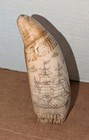 Vintage Scrimshaw Whale Tooth Ship Tamar 1861 Replica Reproduction