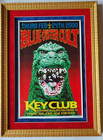 Scarce Nm  Blue Oyster Cult Signed Ltd Edition Godzilla Key Club 2000 Aor Poster