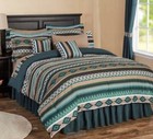 20-piece Multicolor Bonanza Bedding Set Santa Fe Queen 60 x80  Cotton polyester 