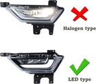 Left Driver Side Led Fog Light Compatible For 2021 2022 2023 Ford F150 F-150    
