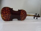 Wooden Vintage Bausch German Made 4 4 Violin With Bow   Case