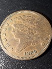 1835 Half Cent Vf xf Scratches