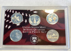 2000 United States Mint Silver Proof Set-10 Coin Set-mib With Coa Silver