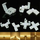 Solderless Connector Adapter Pcb Clip Cable F 5630 5050 2835 Rgb Led Strip Light
