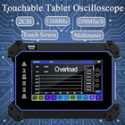 To1112c Hantek Tablet Oscilloscope 2ch Built-in Multimeter Function Blue