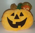 Ty Pluffies Plush      Plumpkin The Halloween Pumpkin 5  Mwmts Stuffed Animal Toy