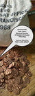 5 000 Uncirculated 1968 S Memorial Pennies From Original Bag One Roll At A Time 