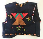 1950s--campfire Girls Awards Beaded Vest--xlnt