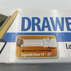 Adjustable Drawer Organizer  Snap-fit Home Kitchen Makeup Storage 2 Box Set Of 2