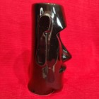 Moai Head Tiki Mug The Islands Phoenix Az Omc Black Glossy Vintage Hawaiian
