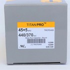 Titanpro Trcfd455 Hvac Round Dual Motor Run Capacitor  45 5 Mfd uf440 370 Volts