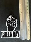 Green Day Logo Sticker Hand Granade B w Decal Iconic 90s Band For Laptop New 