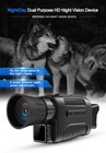 5x Zoom Digital Night Vision Monocular 24mp 1080p Mini Night Vision Goggles