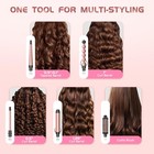 5 In 1 Curling Iron Set  Hair Curler With Curling Brush And 4 Interchangeable   