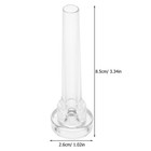 Reusable Transparent Abs Mouthpiece For Trumpet Beginner And Experienced Players