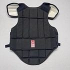Casel-equi Inc  Black Horseback Riding Equestrian Protective Vest Beta S m Read
