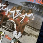 Vtg Hooters Girl Miami Poster 24x36 Football Dance Team 1994