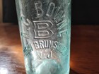 D c bowne New Brunswick New Jersey Soda Bottle
