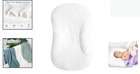 Muslin Baby Lounger Cover - Gentle For Babies  All-season Comfort  White