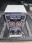 Vintage 1938 Us Postage Shipman 5   10 Stamp Vending Machine Porcelain Front