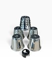 Royal Prestige Manual Food Processor Slicer Shredder Chopper W  5 Cones   Guard