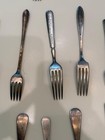 Vintage Lot Of 50 Silverplate Flatware Mixed Assortment Forks  Knives  Spoons