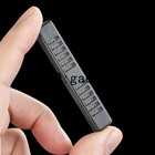 2pc Mini Strip Shape Cigar Humidifier Tobacco Smoking Cigar Humidor Hygrometer