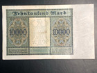 1922 Germany 10000 Mark Bank Note  vampire Bill  - Circulated