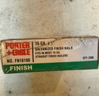 Porter-cable Fn16100 16ga X 1in Galvanized Steel Finish Nails  2500 Pack