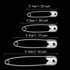40pcs Safety Pins Extra Large 2 8in Diapers Sewing Crafting Jewelry Beading