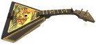 Vintage Russian Balalaika 3 String Musical Instrument Folk Art Guitar Russia