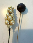 Antique Hat Pins  Art Deco Pair