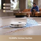    refurbished   dreame L40s Ultra Ce White Robot Vacuum And Mop 13kpa Tricut Brush