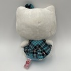 Hello Kitty Blue Plaid Dress The Beanie Buddies Collection Ty Sanrio Plushie Toy