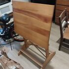 Antique Vintage Wooden Drafting Table Ansco Made In New York 
