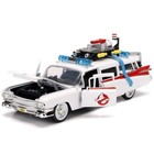 Ghostbusters Ecto 1 Die Cast Model 124 Scale Detailed Movie Car Collectible