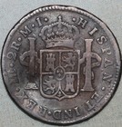 Peru 1784 Me M i    Silver 2 Reales   Charles Iii