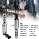 2 Pcs Vvt Timing Solenoid 243752e100 For Hyundai Kia Elantra 1 8l 2 0l 2012-2018