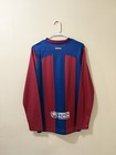 Nike Fc Barcelona Home Jersey 2023 24 Long Sleeve Size Medium
