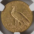 1915  2 5 Indian Gold Quarter Eagle Gold Coin