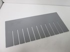 New Lot Of 12 Quantum Storage Ds93080 Bin Dividers  Dimensions  15 75  X 7 25 