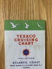 Texaco Map Cruising Chart Atlantic Coast Block Island Sandy Hook Long Is Sd 1956