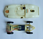 Vintage Eldon 1 32 Scale White Ferrari Slot Car 1964 Untested