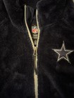 Dallas Cowboys Fleece Zip Up Nfl Team Apparel Football Jacket Womens Large L